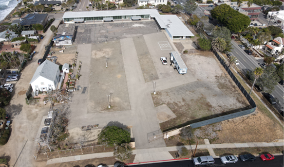 Pacific View Aerial photo of exisiting property