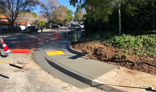 curb ramp construction