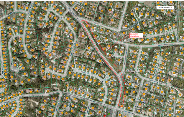 Olivenhain Trail Vicinity Map