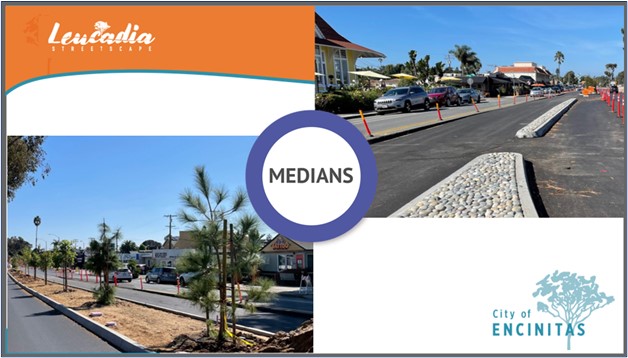 Image of Median improvements