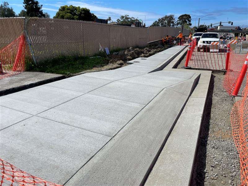 Santa Fe West completed elevated pathways